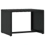 2 pcs sun loungers with black synthetic rattan table by vidaXL, Loungers - Ref: Foro24-319636, Price: 330,98 €, Discount: %