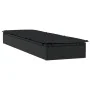 Lounger 1 pc with black synthetic rattan cushion 201x55x62 cm by vidaXL, Loungers - Ref: Foro24-319632, Price: 166,36 €, Disc...