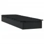 1 Sonnenliege mit schwarzem synthetischem Rattantisch von vidaXL, Liegen - Ref: Foro24-319634, Preis: 181,72 €, Rabatt: %