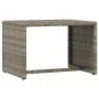2 pcs sun loungers with gray synthetic rattan table by vidaXL, Loungers - Ref: Foro24-319635, Price: 320,26 €, Discount: %