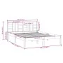 Solid wood bed frame 200x200 cm by vidaXL, Beds and slatted bases - Ref: Foro24-3105425, Price: 126,34 €, Discount: %