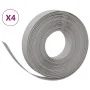Garden edging 4 pcs gray polyethylene 10 m 10 cm by vidaXL, Garden edging and edging - Ref: Foro24-3155430, Price: 63,55 €, D...