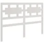 Weißer Massivholzbettrahmen Supe King 180x200 cm von vidaXL, Betten und Lattenroste - Ref: Foro24-3105681, Preis: 147,02 €, R...