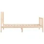 Solid wood bed frame 90x200 cm by vidaXL, Beds and slatted bases - Ref: Foro24-3106818, Price: 84,85 €, Discount: %