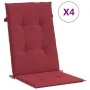 Reclining garden chairs and cushions 4 pcs solid teak wood by vidaXL, Garden chairs - Ref: Foro24-3196472, Price: 646,60 €, D...