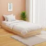 Solid wood bed frame 90x190 cm by vidaXL, Beds and slatted bases - Ref: Foro24-819937, Price: 125,65 €, Discount: %