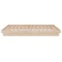 Estructura de cama madera maciza 90x190 cm de vidaXL, Camas y somieres - Ref: Foro24-819937, Precio: 125,65 €, Descuento: %