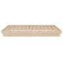 Solid wood bed frame 90x190 cm by vidaXL, Beds and slatted bases - Ref: Foro24-819937, Price: 125,65 €, Discount: %