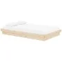 Solid wood bed frame 120x200 cm by vidaXL, Beds and slatted bases - Ref: Foro24-819902, Price: 113,87 €, Discount: %