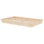 Solid wood bed frame 120x200 cm by vidaXL, Beds and slatted bases - Ref: Foro24-819902, Price: 113,87 €, Discount: %