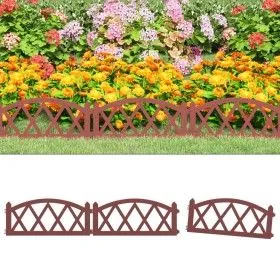 Garden edging 17 units PP red 10 m by vidaXL, Garden edging and edging - Ref: Foro24-318296, Price: 35,53 €, Discount: %