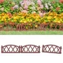 Garden edging 17 units PP red 10 m by vidaXL, Garden edging and edging - Ref: Foro24-318296, Price: 35,53 €, Discount: %