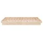 Bettgestell aus Massivholz 75x190 cm von vidaXL, Betten und Lattenroste - Ref: Foro24-819932, Preis: 101,42 €, Rabatt: %