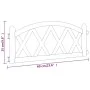Garden edging 17 units PP red 10 m by vidaXL, Garden edging and edging - Ref: Foro24-318296, Price: 35,53 €, Discount: %