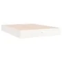 Estructura de cama madera maciza blanca 120x200 cm de vidaXL, Camas y somieres - Ref: Foro24-820048, Precio: 117,33 €, Descue...