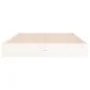 Estructura de cama madera maciza blanca 120x200 cm de vidaXL, Camas y somieres - Ref: Foro24-820048, Precio: 117,33 €, Descue...