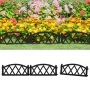Garden edging 17 units PP black 10 m by vidaXL, Garden edging and edging - Ref: Foro24-318297, Price: 48,97 €, Discount: %