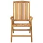 Reclining garden chairs and cushions 6 pcs solid teak wood by vidaXL, Garden chairs - Ref: Foro24-3196506, Price: 1,00 €, Dis...