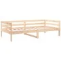 Sofá cama madera maciza de pino 80x200 cm de vidaXL, Camas y somieres - Ref: Foro24-814674, Precio: 121,65 €, Descuento: %