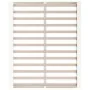 Estructura de cama de madera maciza blanco 150x200 cm de vidaXL, Camas y somieres - Ref: Foro24-820672, Precio: 111,48 €, Des...