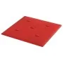 Wandpaneele 12 Stück rotes Kunstleder 30x30 cm 1,08m² von vidaXL, Wandverkleidung - Ref: Foro24-343979, Preis: 33,84 €, Rabat...