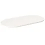 Tablero de mesa ovalado madera maciza pino blanco 90x45x2,5 cm de vidaXL, Tableros para mesas - Ref: Foro24-824356, Precio: 5...
