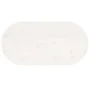 Oval solid white pine wood table top 90x45x2.5 cm by vidaXL, Table tops - Ref: Foro24-824356, Price: 54,92 €, Discount: %