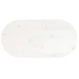 Ovale Tischplatte aus massivem weißem Kiefernholz, 70 x 35 x 2,5 cm von vidaXL, Tischplatten - Ref: Foro24-824346, Preis: 32,...