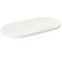 Oval table top solid white pine wood 80x40x2.5 cm by vidaXL, Table tops - Ref: Foro24-824351, Price: 38,08 €, Discount: %