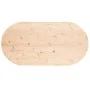 Ovale Tischplatte aus massivem Kiefernholz 110x55x2,5 cm von vidaXL, Tischplatten - Ref: Foro24-824365, Preis: 67,45 €, Rabat...