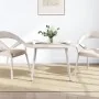Ovaler Massivholz-Kieferntisch in Weiß 100x50x2,5 cm von vidaXL, Tischplatten - Ref: Foro24-824361, Preis: 70,62 €, Rabatt: %