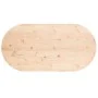 Oval table top solid pine wood 100x50x2.5 cm by vidaXL, Table tops - Ref: Foro24-824360, Price: 55,12 €, Discount: %