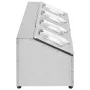 Gastronorm-Tablettträger mit 4 1/6 Edelstahltabletts von vidaXL, Behälter für Küchenutensilien - Ref: Foro24-51221, Preis: 89...