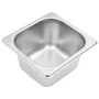 Gastronorm-Tablettträger mit 4 1/6 Edelstahltabletts von vidaXL, Behälter für Küchenutensilien - Ref: Foro24-51221, Preis: 89...