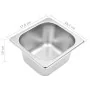 Gastronorm-Tablettträger mit 4 1/6 Edelstahltabletts von vidaXL, Behälter für Küchenutensilien - Ref: Foro24-51221, Preis: 89...