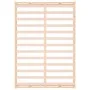 Solid wood double bed frame 140x190 cm by vidaXL, Beds and slatted bases - Ref: Foro24-820841, Price: 91,68 €, Discount: %