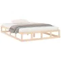 Solid wood bed frame 120x200 cm by vidaXL, Beds and slatted bases - Ref: Foro24-820791, Price: 81,30 €, Discount: %