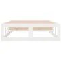 Estructura de cama madera maciza blanca 100x200 cm de vidaXL, Camas y somieres - Ref: Foro24-820787, Precio: 91,68 €, Descuen...