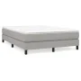 Hellgrauer Stoffbettrahmen 140x190 cm von vidaXL, Betten und Lattenroste - Ref: Foro24-3120508, Preis: 99,89 €, Rabatt: %