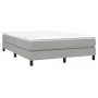Hellgrauer Stoffbettrahmen 140x190 cm von vidaXL, Betten und Lattenroste - Ref: Foro24-3120508, Preis: 99,89 €, Rabatt: %