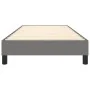 Dark gray fabric bed frame 100x200 cm by vidaXL, Beds and slatted bases - Ref: Foro24-3120493, Price: 76,98 €, Discount: %