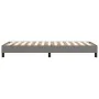 Dark gray fabric bed frame 100x200 cm by vidaXL, Beds and slatted bases - Ref: Foro24-3120493, Price: 76,98 €, Discount: %