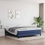 Blue fabric bed frame 180x200 cm by vidaXL, Beds and slatted bases - Ref: Foro24-3120538, Price: 114,47 €, Discount: %