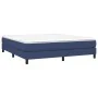 Blue fabric bed frame 180x200 cm by vidaXL, Beds and slatted bases - Ref: Foro24-3120538, Price: 114,47 €, Discount: %