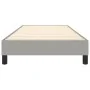 Light gray fabric bed frame 100x200 cm by vidaXL, Beds and slatted bases - Ref: Foro24-3120492, Price: 77,13 €, Discount: %