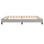 Estructura de cama gris claro tela 200x200 cm de vidaXL, Camas y somieres - Ref: Foro24-3120540, Precio: 114,24 €, Descuento: %