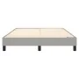 Hellgrauer Stoffbettrahmen 140x200 cm von vidaXL, Betten und Lattenroste - Ref: Foro24-3120516, Preis: 105,69 €, Rabatt: %