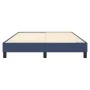 Estructura de cama de tela gris taupe azul 140x200 cm de vidaXL, Camas y somieres - Ref: Foro24-3120522, Precio: 97,71 €, Des...