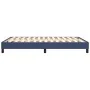 Estructura de cama de tela gris taupe azul 140x200 cm de vidaXL, Camas y somieres - Ref: Foro24-3120522, Precio: 97,71 €, Des...
