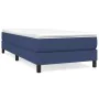 Blue fabric bed frame 90x200 cm by vidaXL, Beds and slatted bases - Ref: Foro24-3120490, Price: 76,96 €, Discount: %